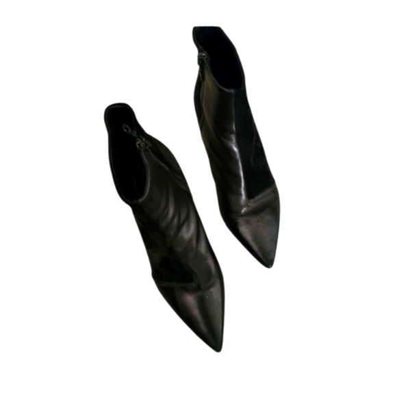 rag & bone Shoes - Rag and Bone Suede and Leather Stiletto Bootie